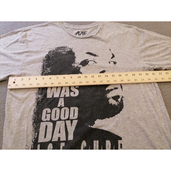 MF Mens L Ice Cube "Today Was A Good Day" Graphic T-Shirt Gray Hip‎ Hop Tee - Picture 8 of 12